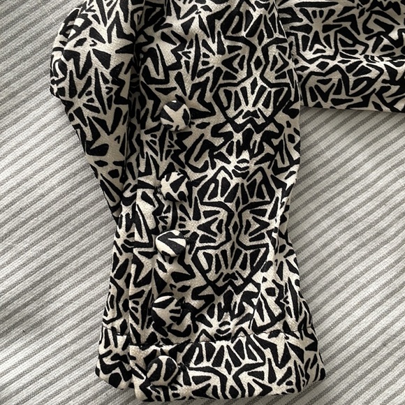 Black and white Zara midi dress - Picture 4 of 5